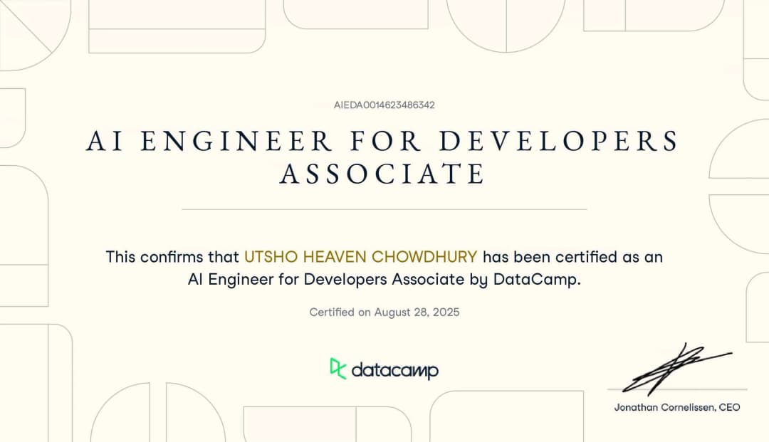 AI Engineer For Developers Associate